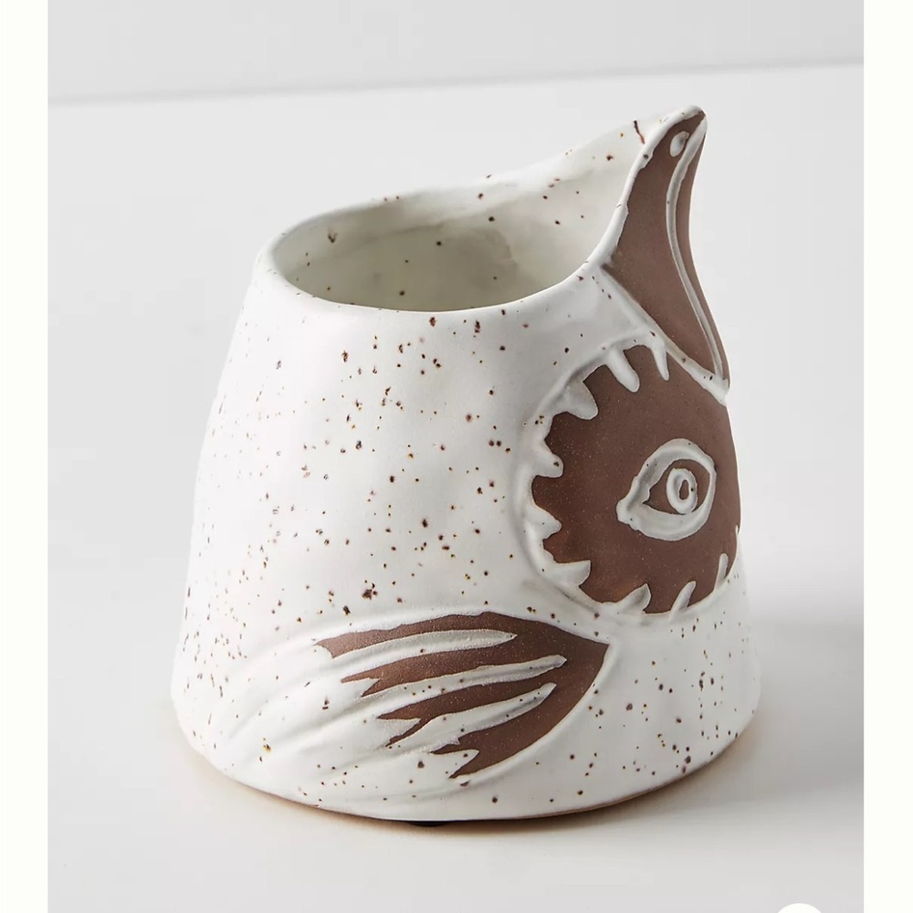 Knotwork LA Birdie Garden Speckled Garden Pot Planter Anthropologie Linda Hsiao - Picture 9 of 9